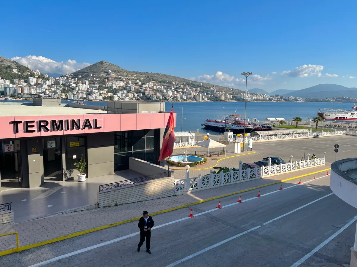 Saranda ferry terminal